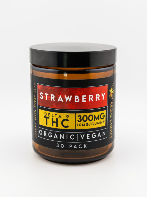 Strawberry Delta 9 THC Gummies