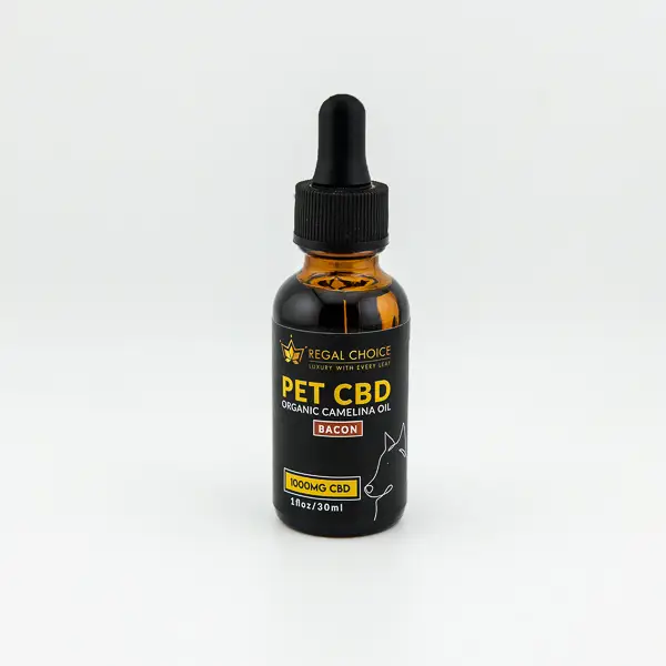 Bacon-1000mg CBD Organic Camelina Oil Pet Tincture